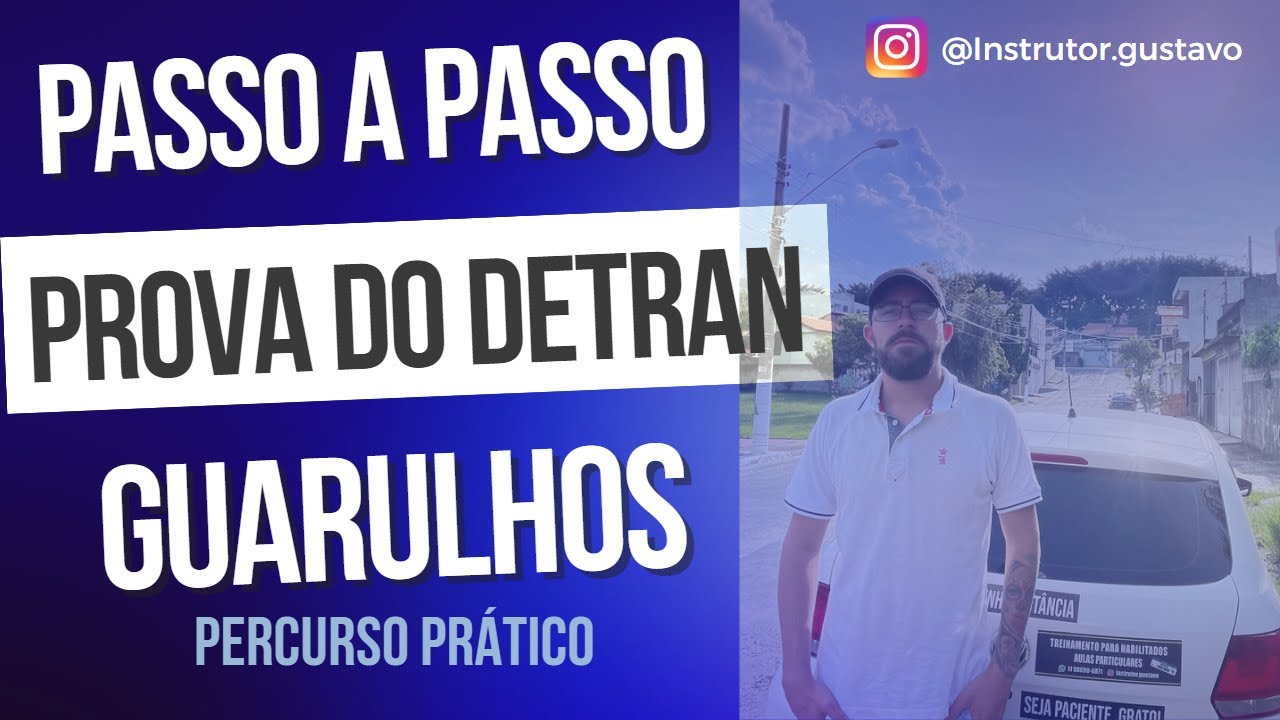 PASSE NA PROVA PRÁTICA DETRAN - GUARULHOS