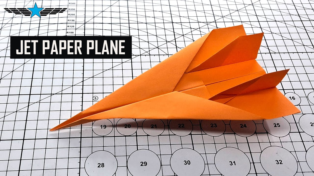 Jak zrobić samolot z papieru do odrzutowca - łatwy i szybki samolot origami DIY!