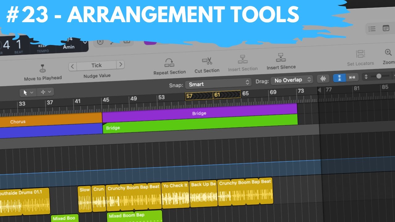 #23 - Arrangement Tools That Transform Your Music (Newbie to Ninja - A Beginner's Guide to Logic)