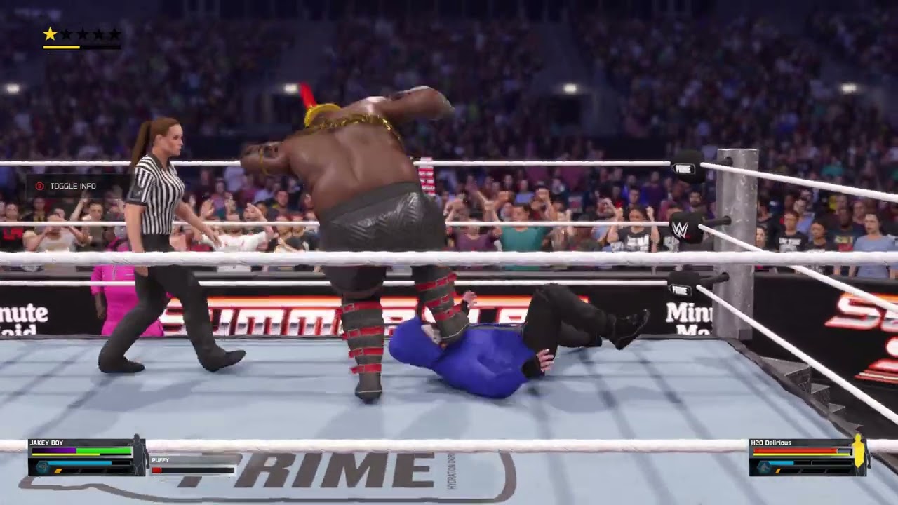 WWE 2K25 Season 6 Part 16 (Sped Slam PPV) Title Unification Jakey Boy vs H2O Delirious