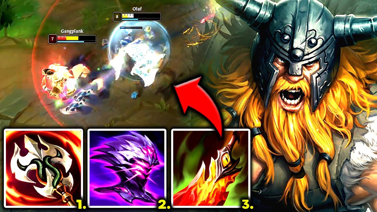 OLAF TOP IS THE #1 KING OF TOPLANE LANING PHASE (VERY HIGH W/R) - S13 Olaf TOP Gameplay Guide