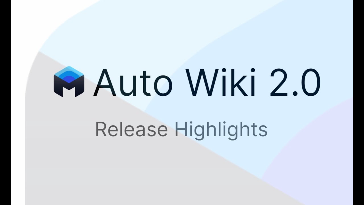 Auto Wiki 2.0 release, full video