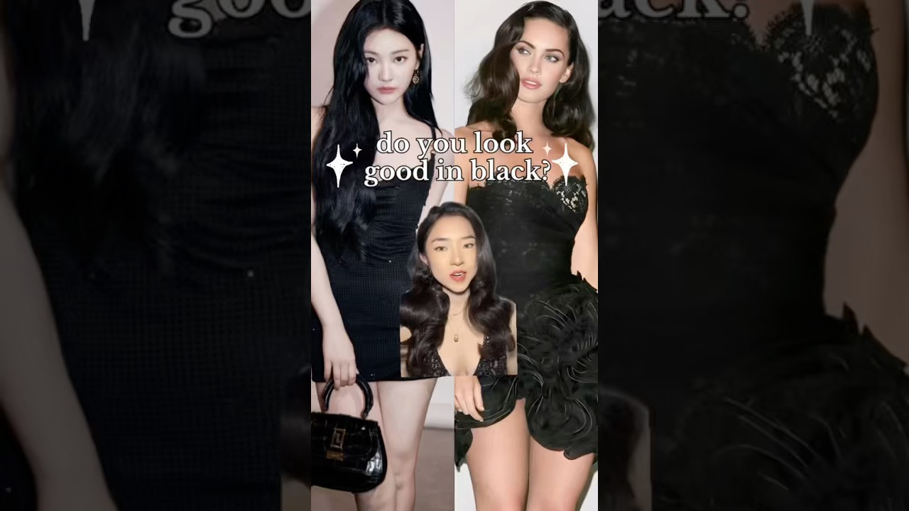 Do you look good in black? 🖤✨ #outfitideas #outfittips #styletips #styleguide #style #fashion #ootd