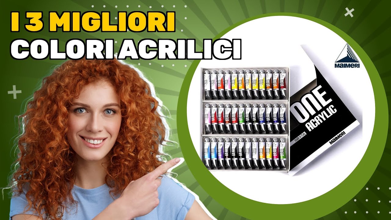 I 3 migliori colori acrilici 2026: novità da non perdere