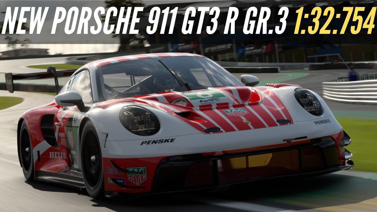 Gran Turismo 7: Daily Race Interlagos | Porsche 911 GT3 R Gr. 3 Controller Hotlap