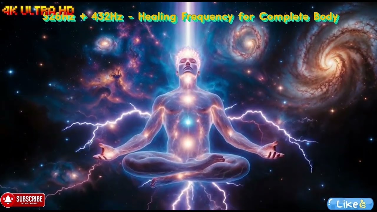 528Hz + 432Hz   Healing Frequency for Complete Bod