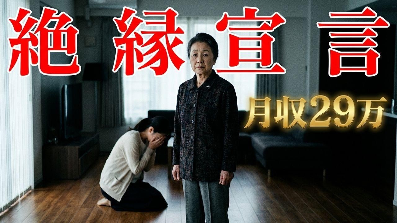 「二度と会わない」と母を捨てた娘の末路。66歳母の逆襲に涙が止まらない…