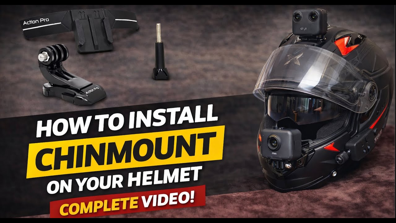 Axor Helmet Unboxing + Chin Mount Installation 🔧 | Complete Motovlog Setup Guide
