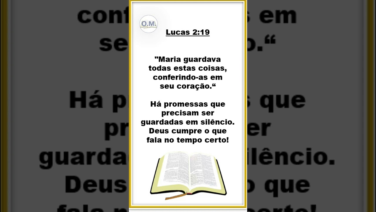 Lucas 2:19 #Shorts #evangelhodelucas #versiculob&iacute;blico#reflex&atilde;ob&iacute;blica  #frasemotivacao#motivacional