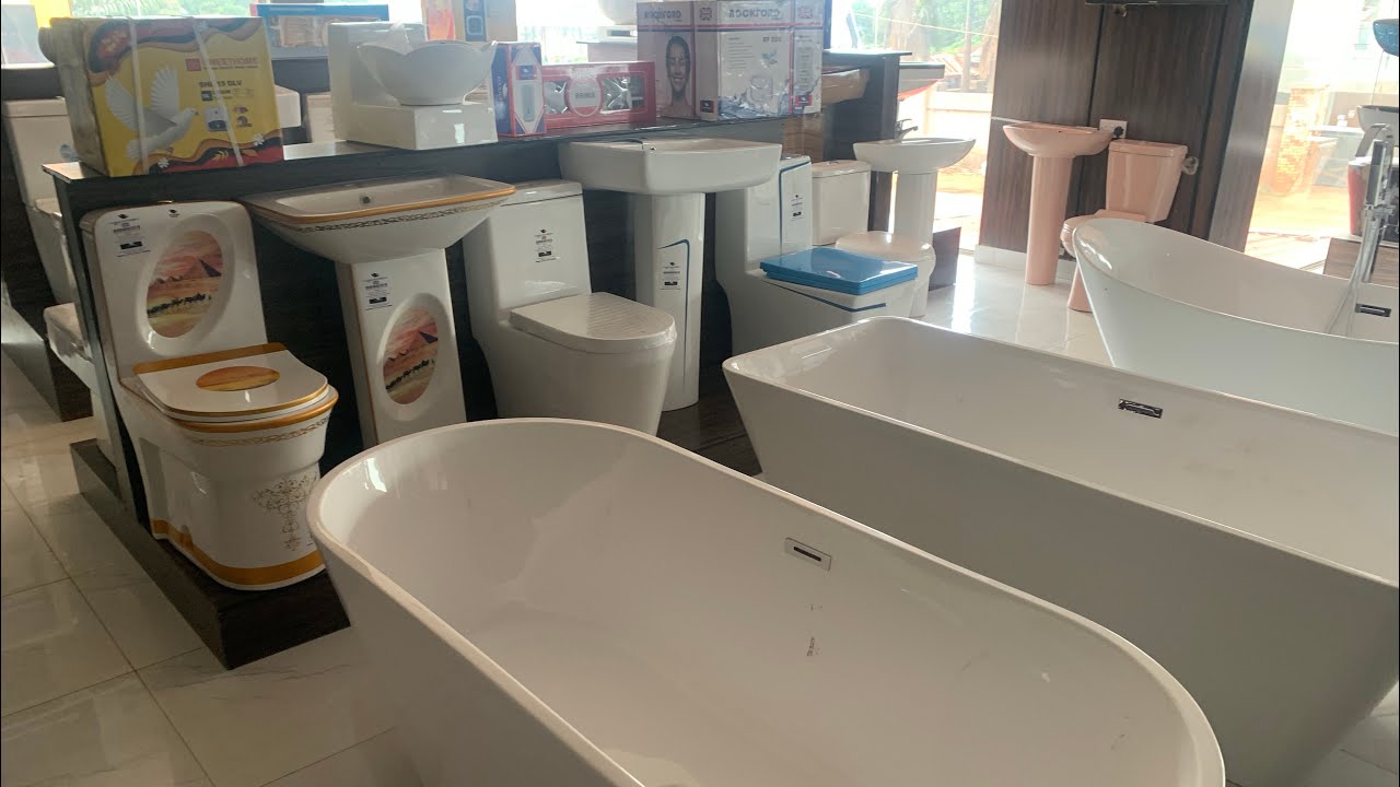 Prices Of Jacuzzi, Toilet Set, Mirror Sets, Sink Tap, and Shower Taps In Enugu State Nigeria