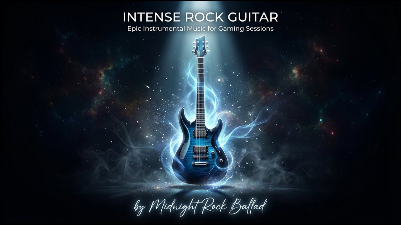 Melodic Rock Guitar | Epic Instrumental Music for Productivity