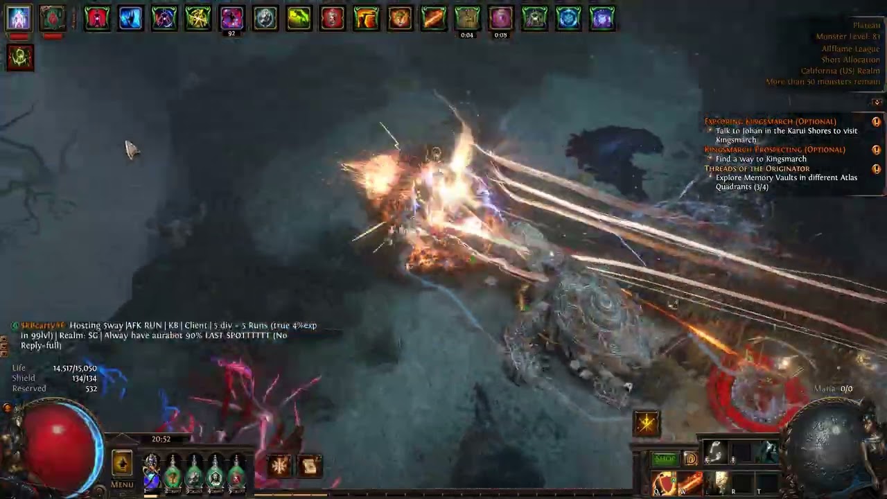 [3.29.2] POE High End Luminary Merc Build