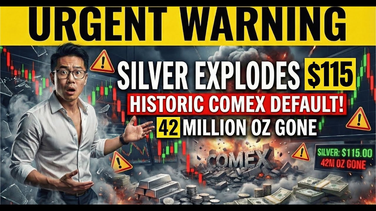SILVER JUST BROKE $115 IN SHANGHAI &ndash; THE COMEX DRAIN HAS BEGUN! 🚨