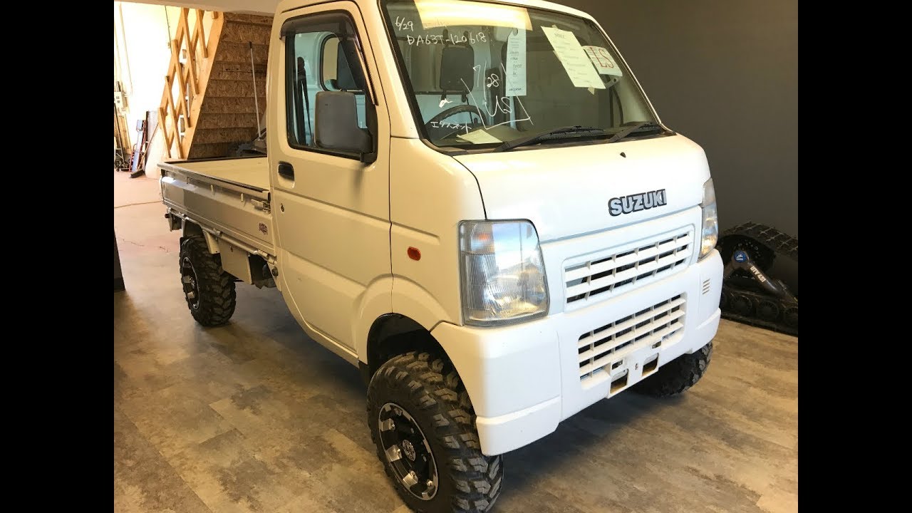 Новый и улучшенный мини-грузовик Suzuki Carry DA63T! Обзор и изменения