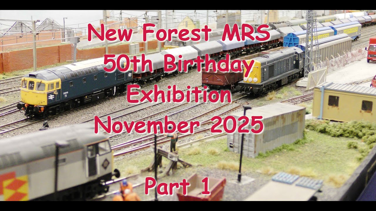New Forest MRS 50th Birthday Exhibition Part 1