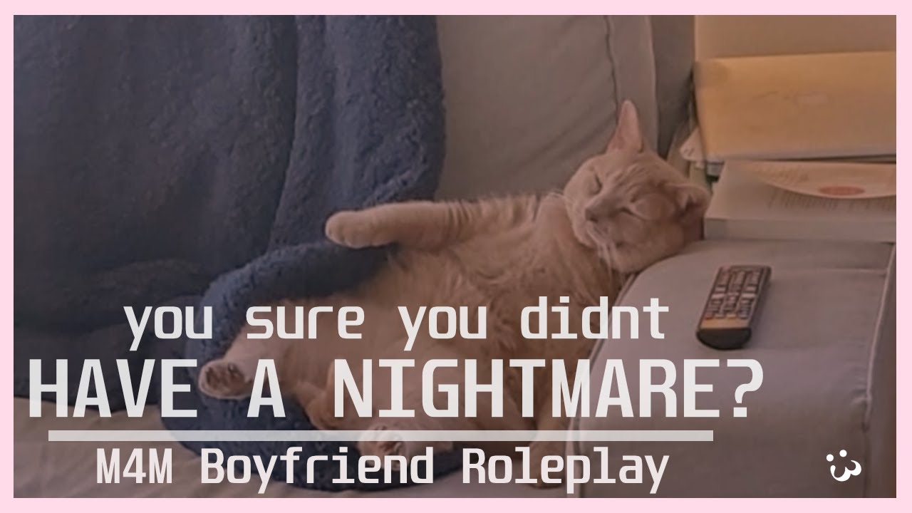 [m4m] waking up your boyfriend [fluff] [sleep aid] [boyfriend roleplay]