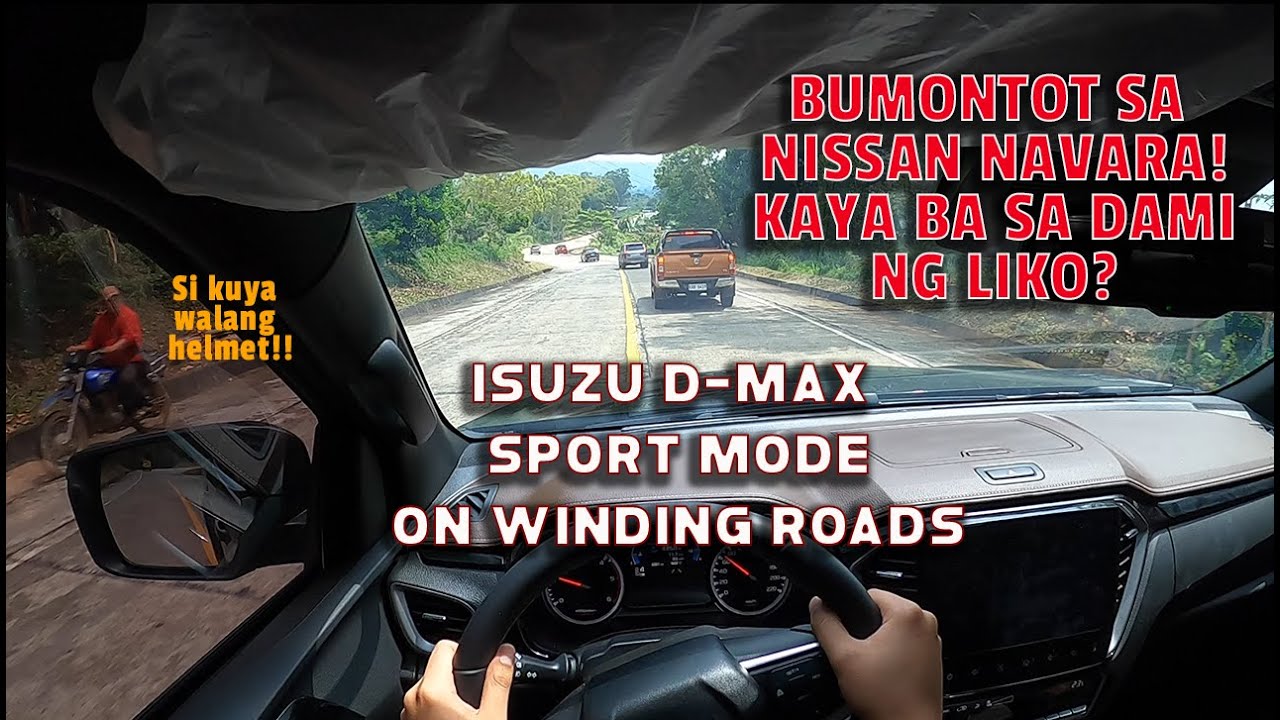 Isuzu Dmax | Sport Mode on a winding road #POV #ASMR