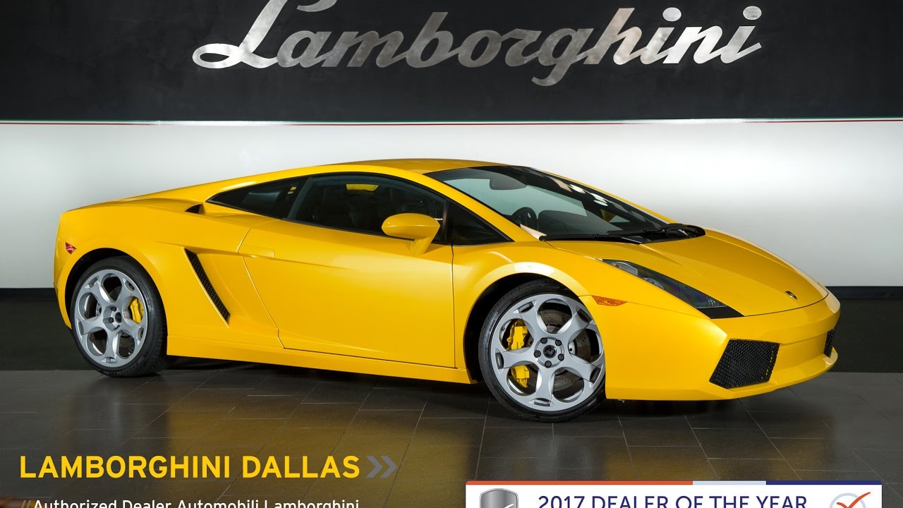 2006 Lamborghini Gallardo Giallo Midas LC461