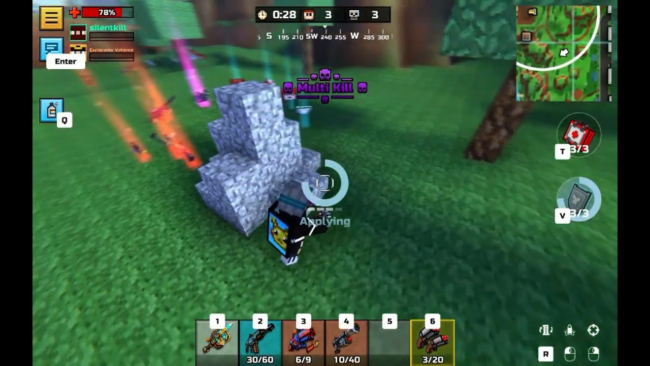 Pixel Gun 3D - great win today in battle royale