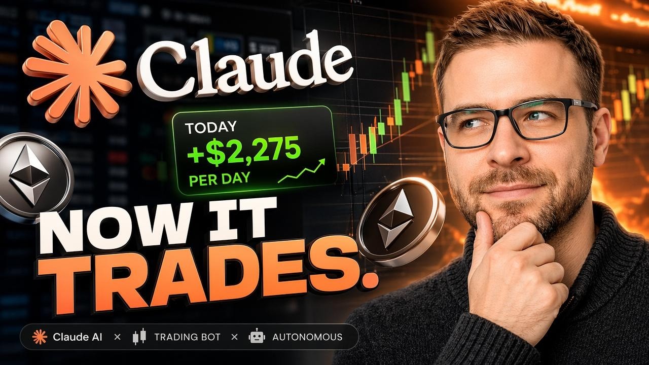 Я создал торгового AI-агента на базе Claude, который торгует криптовалютой 24/7 (Полное руководство)