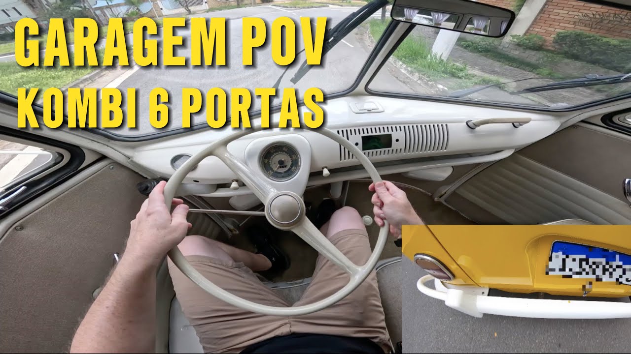 GARAGEM POV (capta&ccedil;&atilde;o no escape) | Kombi 6 portas