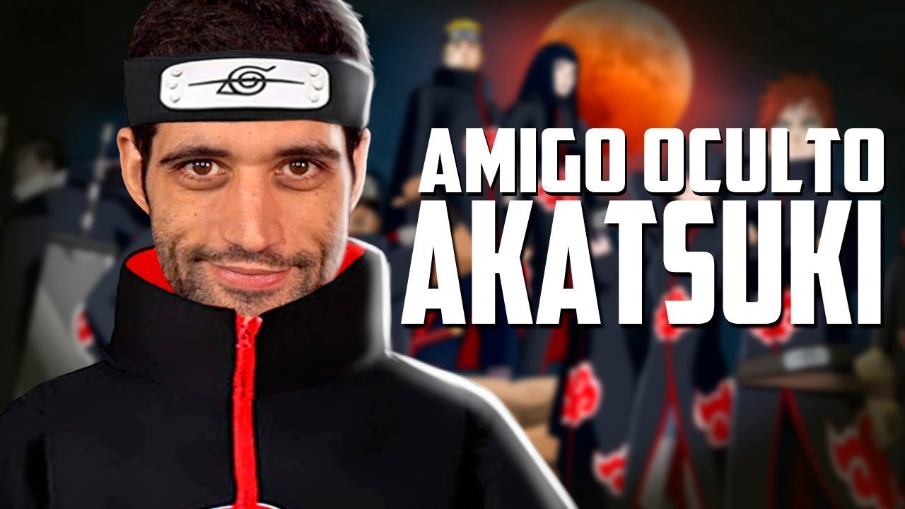O amigo oculto da AKATSUKI - React