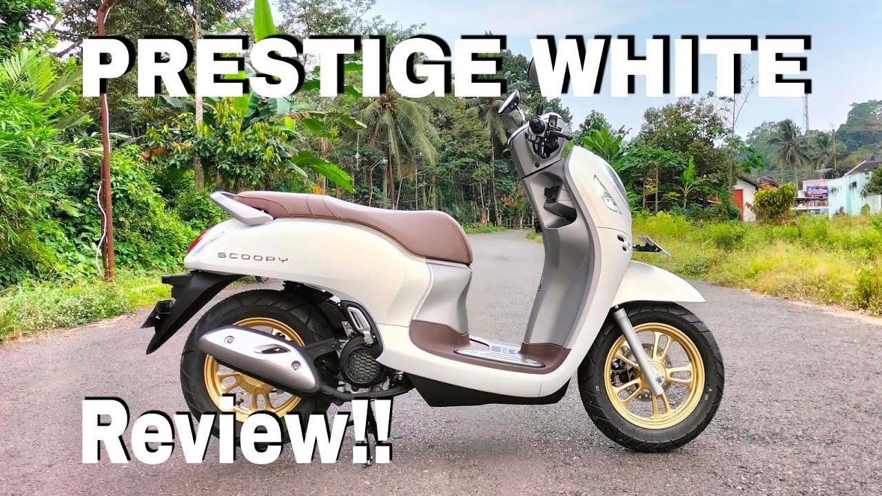 REVIEW SCOOPY PRESTIGE WHITE | TERBARU 2021 | SITREX PROJECT