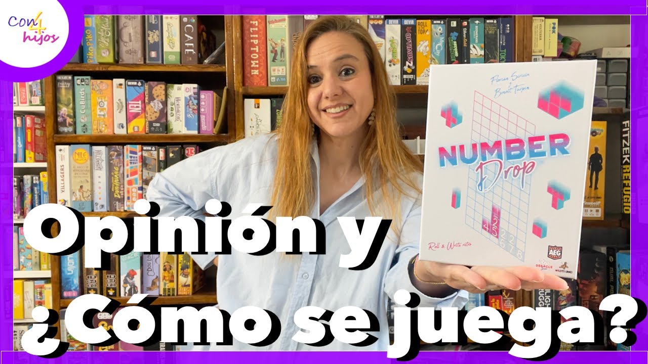 NUMBER DROP (Maldito Games) Opinión y ¿Cómo se juega?