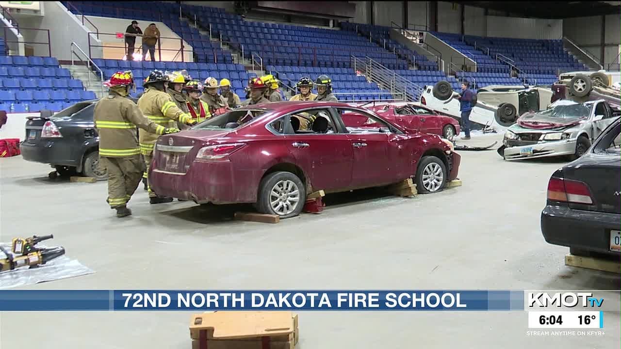 ‘We’re family’: Firefighters across ND learn hands-on skills at 72nd Fire School