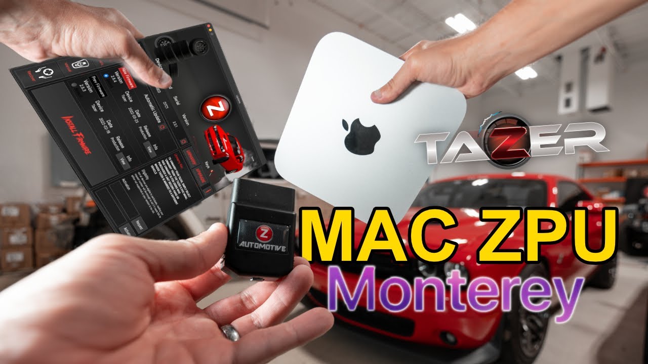 zAutomotive Programming Utility для MacOS — установка версии 2.5.3 и обновление TaZer