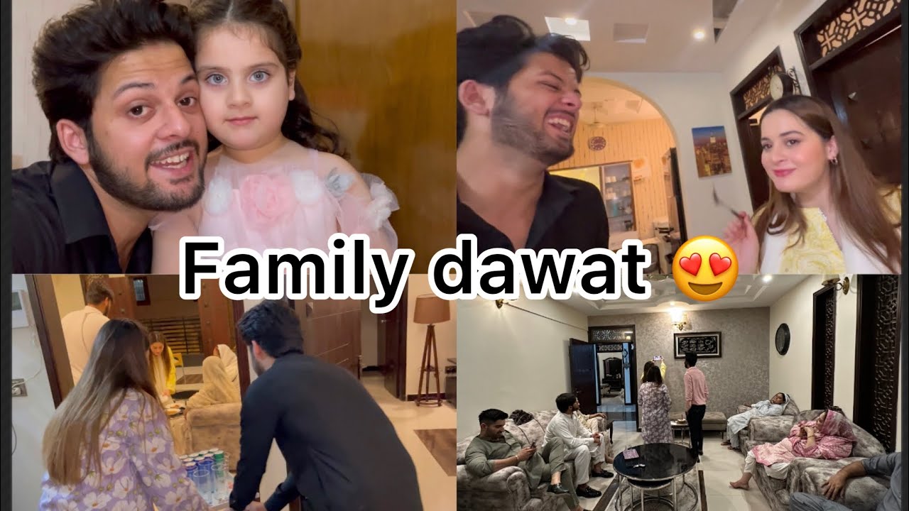 First family dawat😍 | itne mazay mazay k khane | eidi ayee kiske?🤪