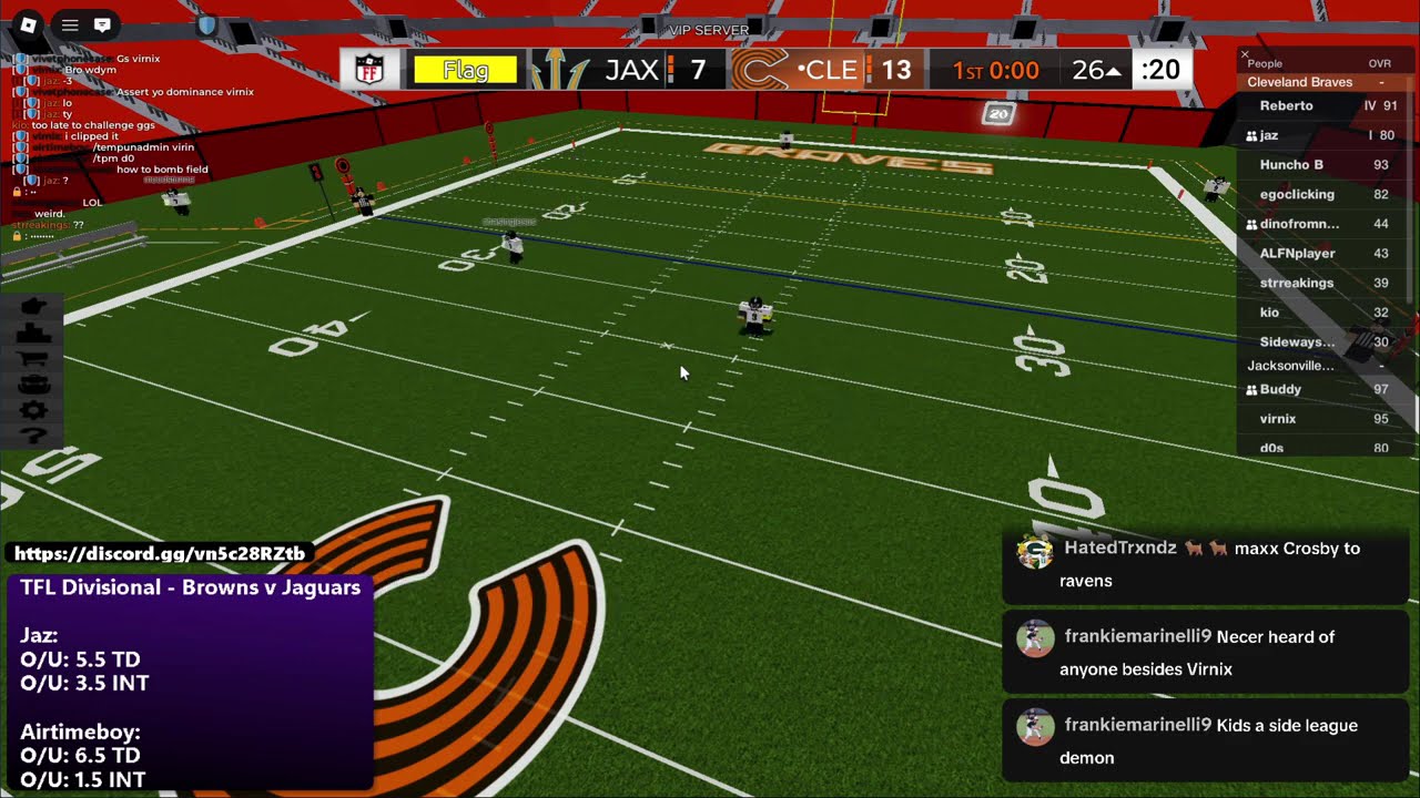 TFL Divisional - Cleveland v Jacksonville