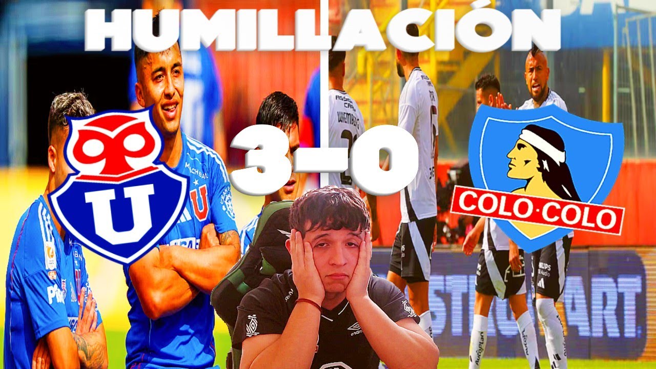 DEBACLE ALBA… 😨 Reacción al 3-0 de la U sobre Colo Colo