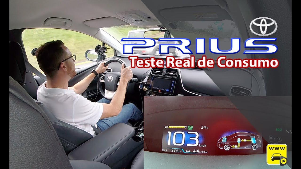 Prova de Fogo  do Toyota Prius Consumo Real de Combustível