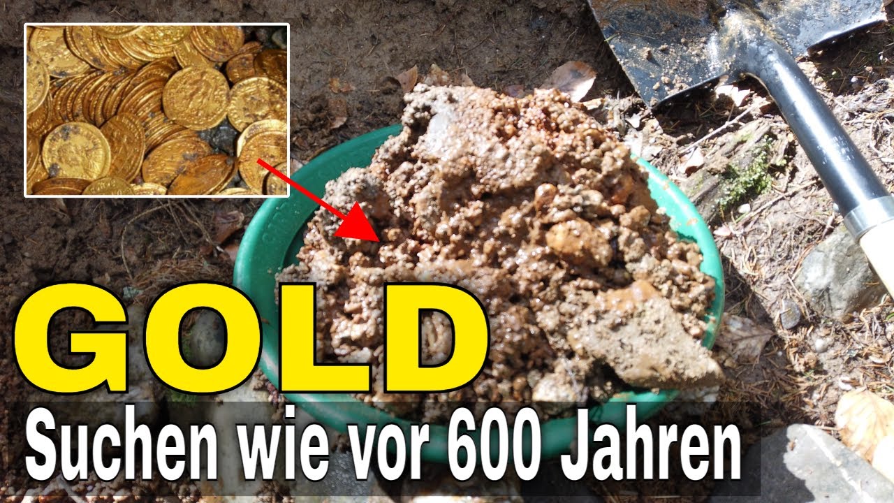 Goldsuche in Ostbayern - Die Quelle des mittelalterlichen Reichtums #goldwaschen #goldsuche #schatz
