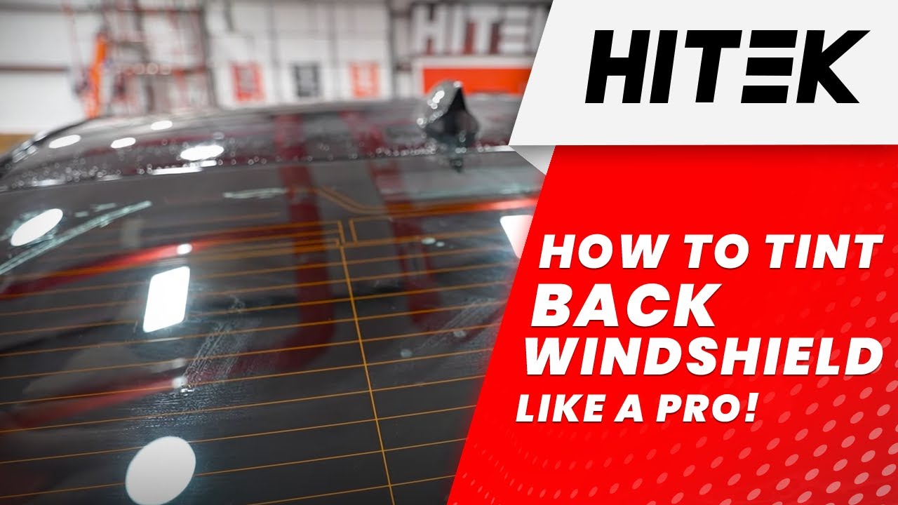 How to Tint a Back Windshield Like a Pro | 2 Person Install Step-by-Step