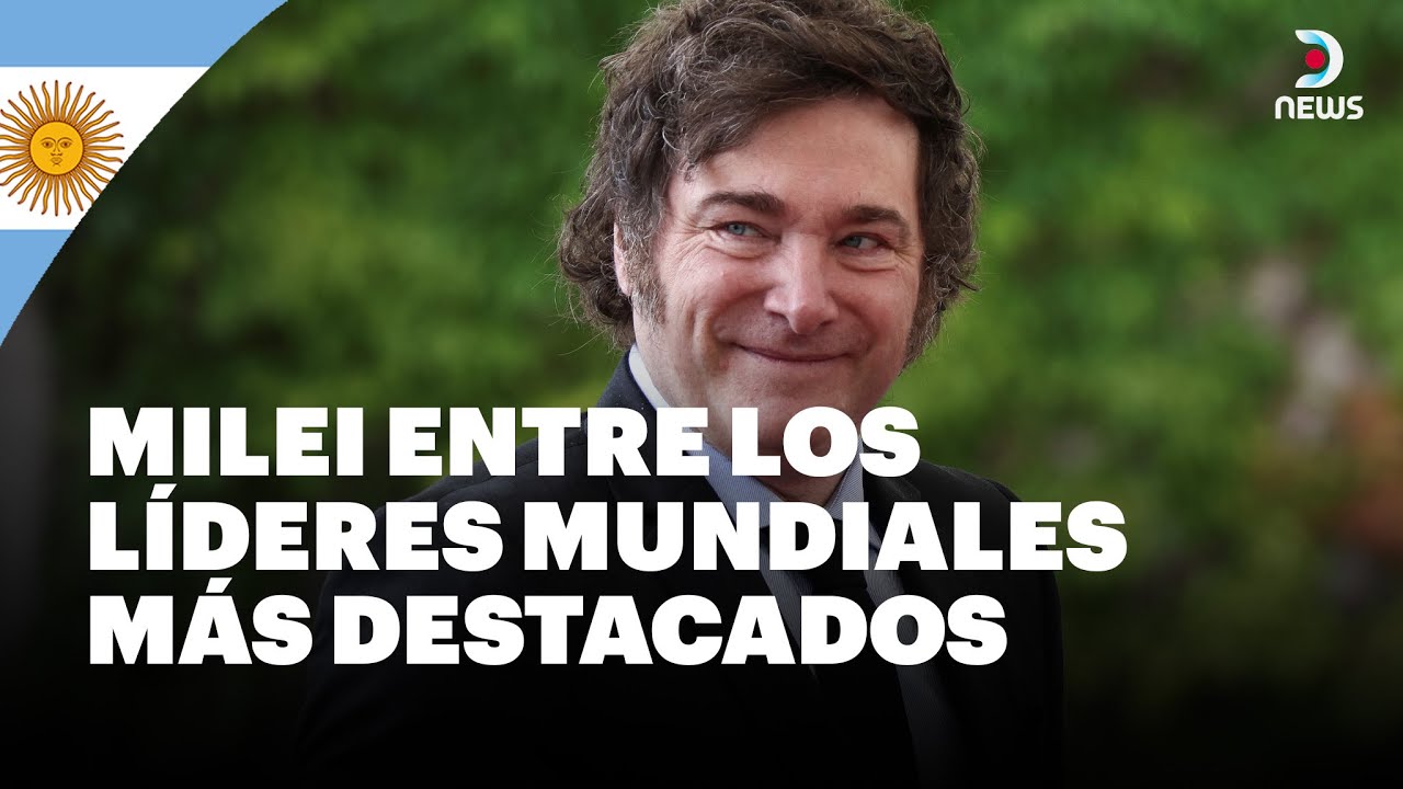 🇦🇷 El presidente argentino, Javier Milei, entre los cuatro presidentes más populares | DNews