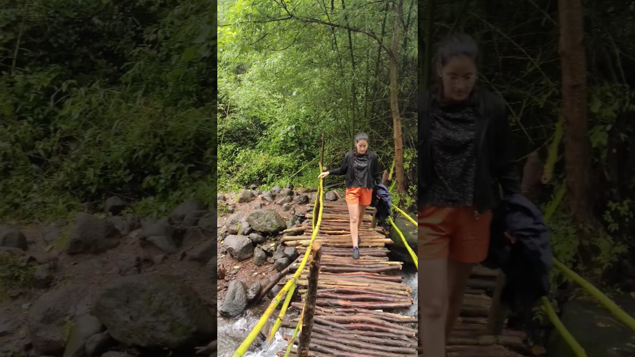 Devkund Waterfall Trek is Beautiful 😍 #shorts #travel #trekking #monsoon