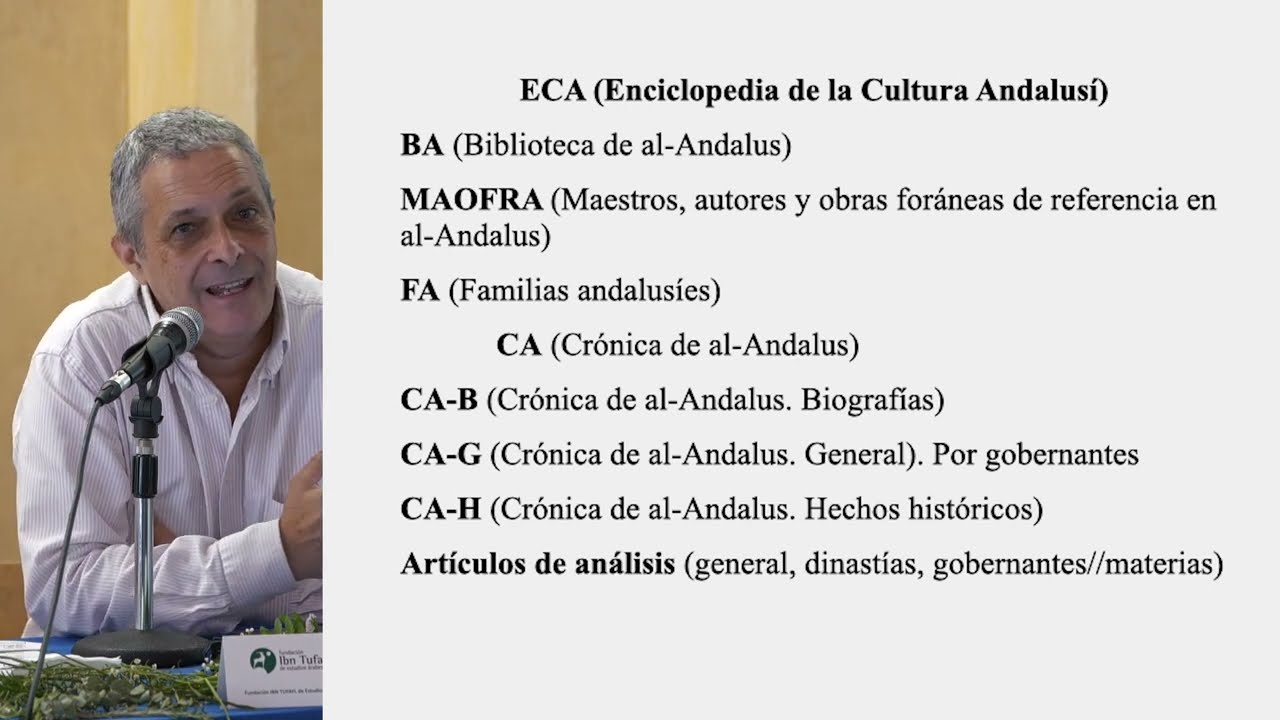 Jorge Lirola: “Presentación de la base de datos en internet ECA”