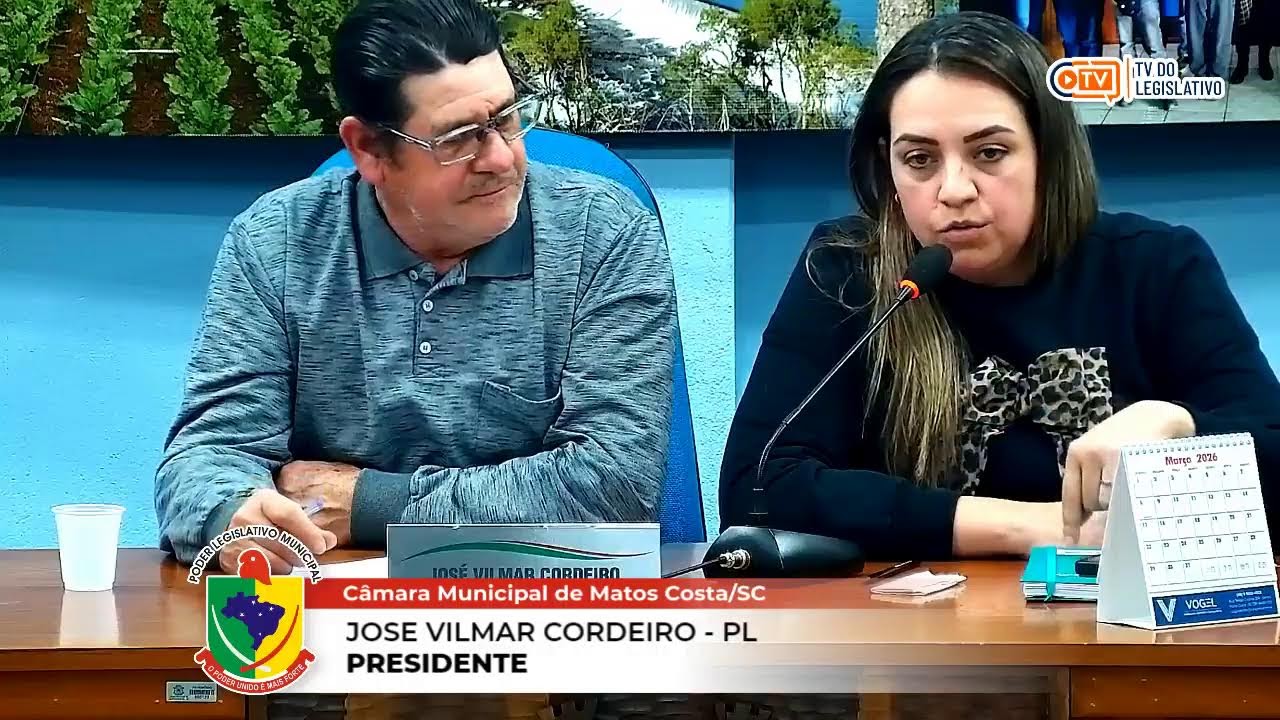 6ª SESSÃO ORDINÁRIA DA CÂMARA DE VEREADORES 09/09/2026