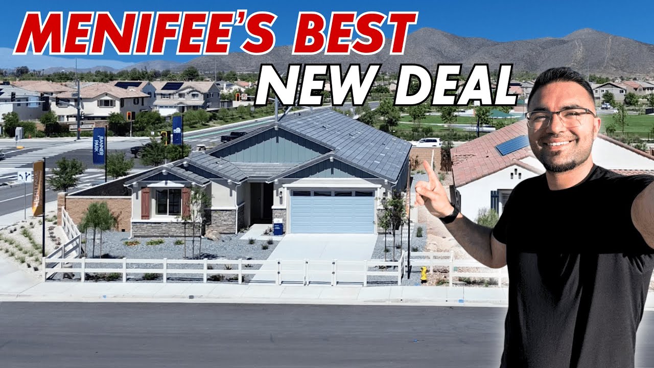 Menifee CA’s Best New Construction Homes | Top Location & Price!