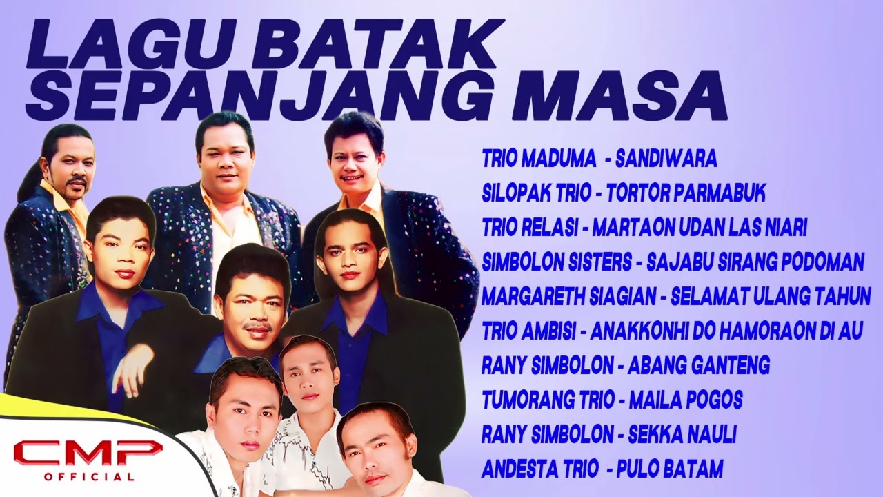 LAGU BATAK SEPANJANG MASA | TRIO MADUMA, SILOPAK TRIO, TRIO RELASI