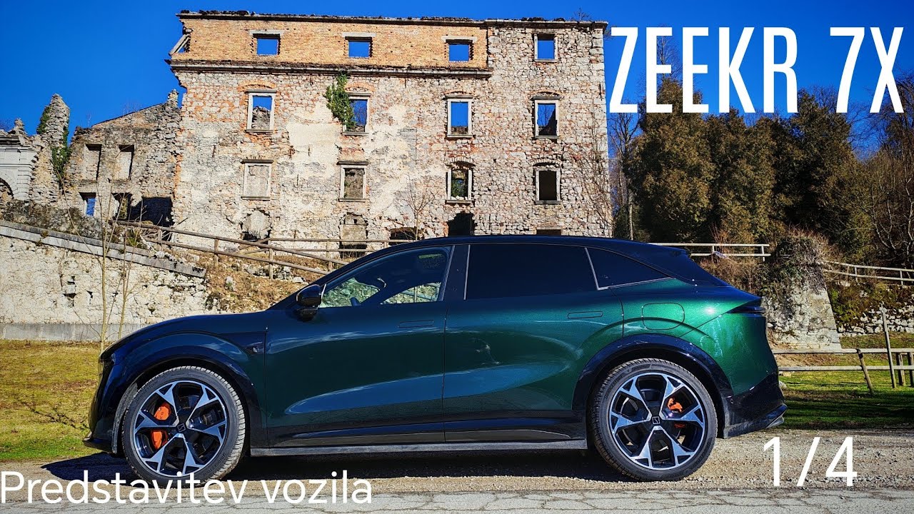 ZEEKR 7X švedska duša v kitajski tehnologiji