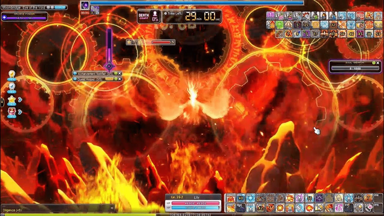 [GMS Luna] Blaze Wizard Chaos Gloom Solo
