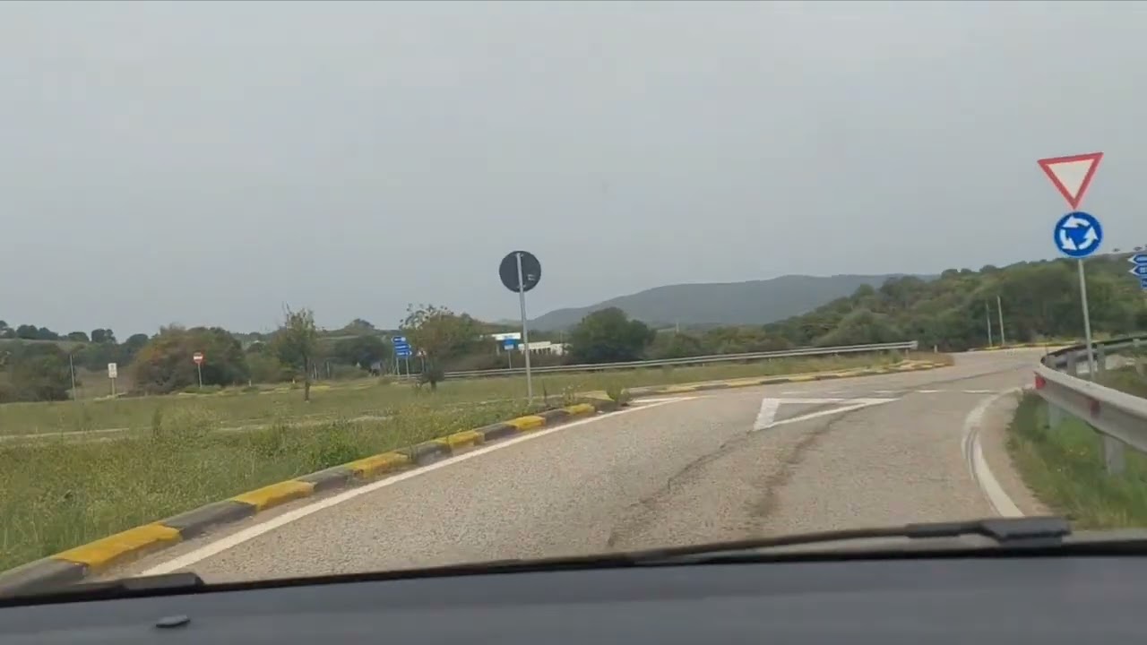 Do Mar para Montanhas. Estrada para Luras/Tempio Pausania.[SARDEGNA]