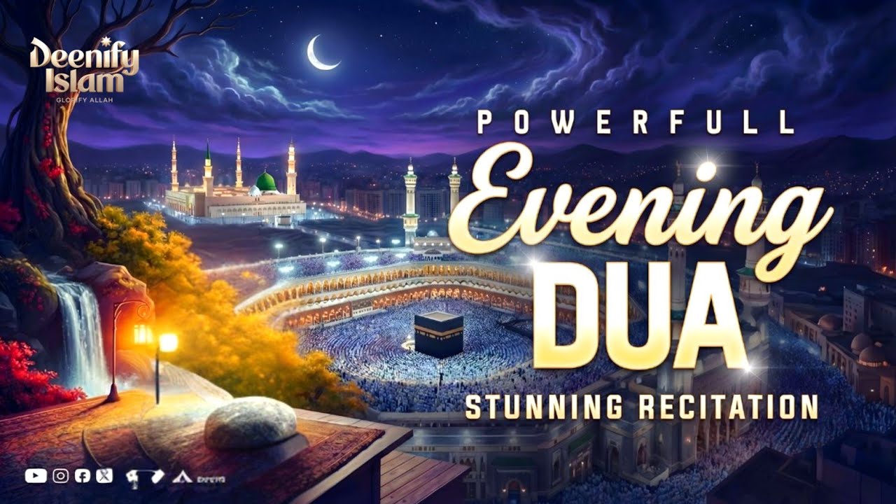 Most Powerful Evening Dua (أذكار المساء) | Protection, Forgiveness & Blessings from Allah