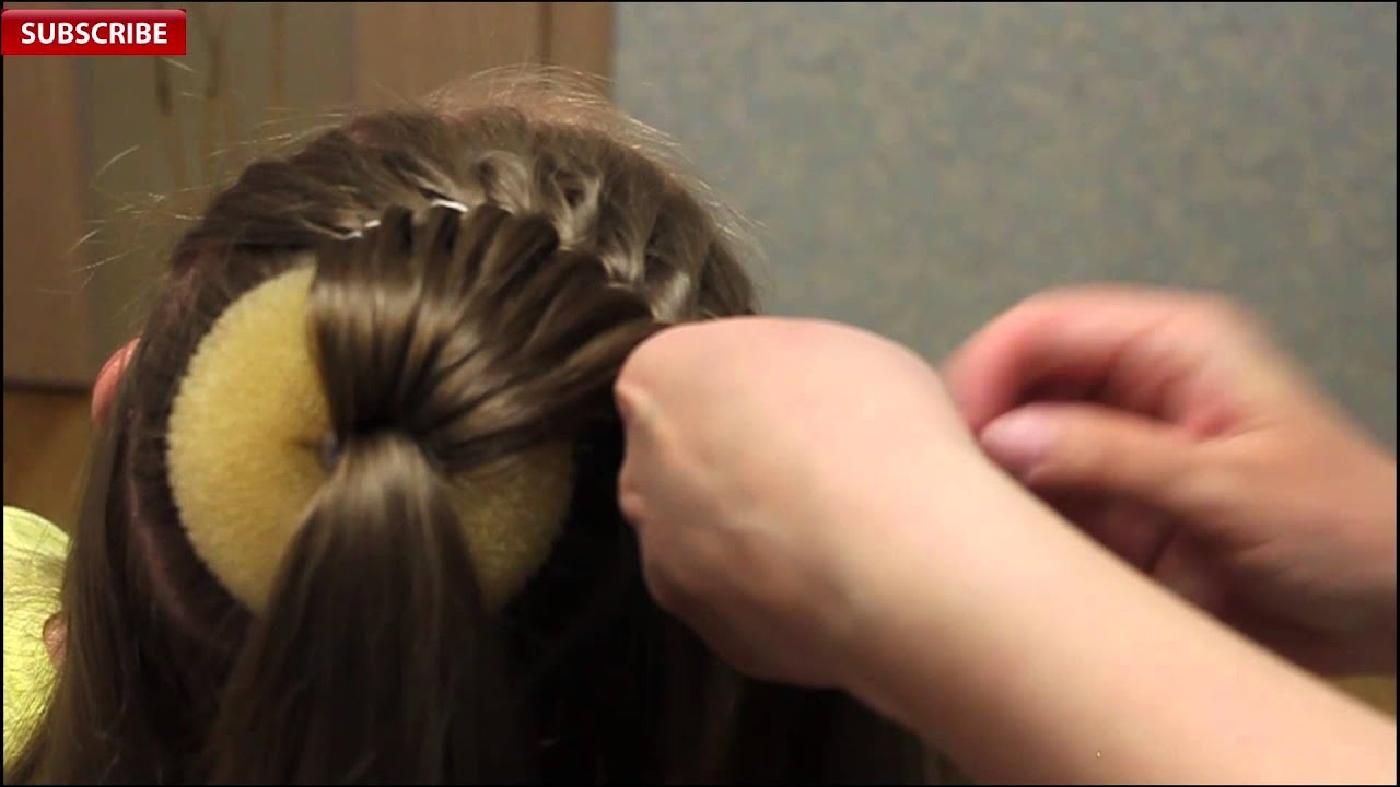 Beautiful festive hairstyle for girls | Back-to-School | Best Hairstyles for Girls 2019