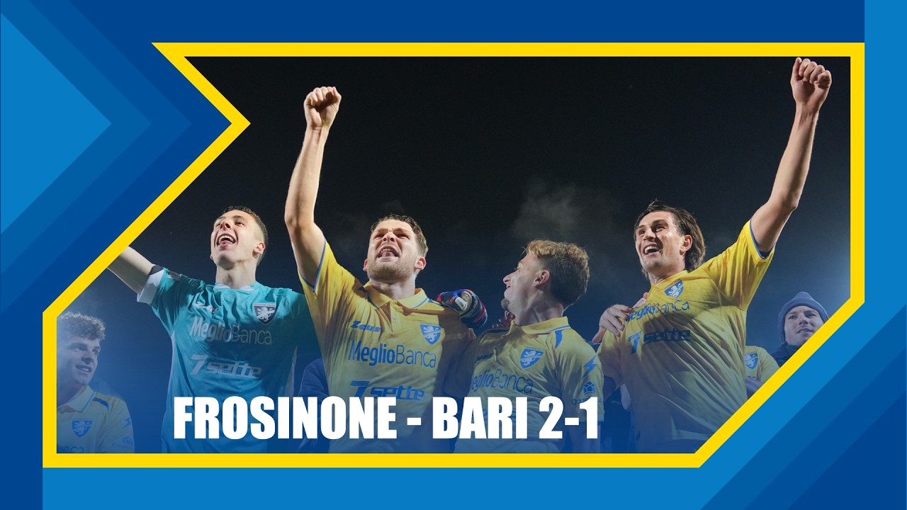 SERIE B '25/'26 | FROSINONE - BARI 2-1