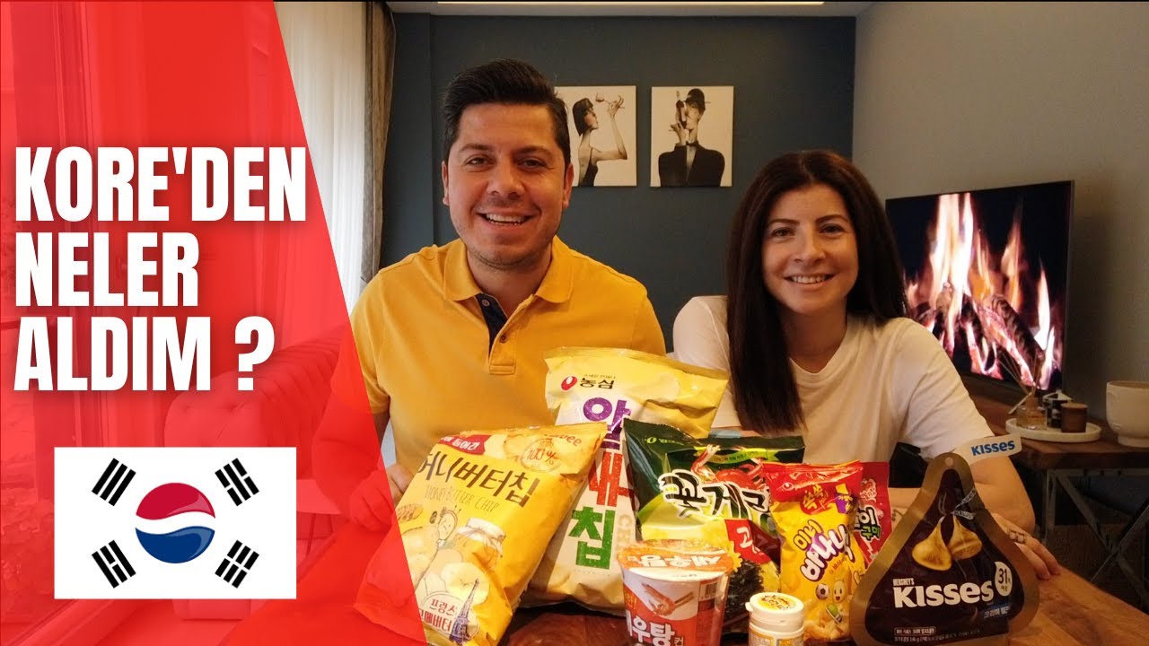 GÜNEY KORE'DEN NELER ALDIM?GÜNEY KORE MARKET TURU VE ALIŞVERİŞ