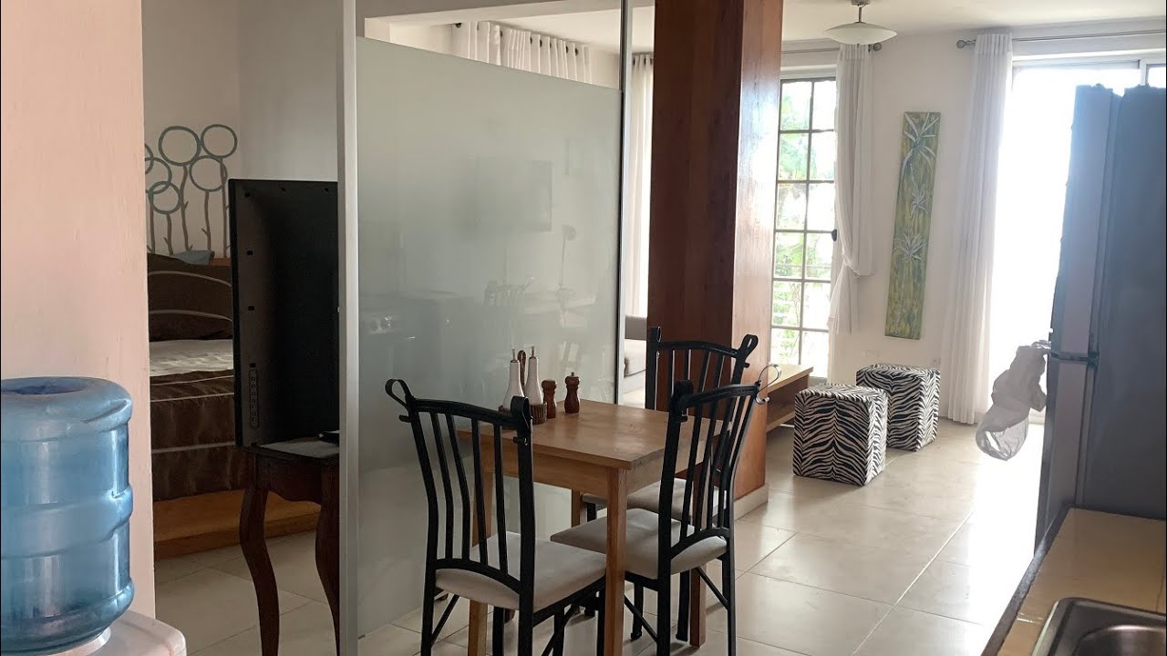 Luxury Furnished Studio Apartment for Rent, Morne Calvaire, Petionville, Haiti | EVERYTHING INCLUDED
